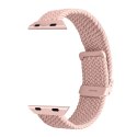 Pasek nylonowy Puro Loop do Apple Watch 38 / 40 / 41 mm - różowy