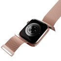 Pasek ze stali nierdzewnej Puro Milanese do Apple Watch 38 / 40 / 41 mm - różowy