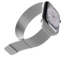 Pasek ze stali nierdzewnej Puro Milanese do Apple Watch 38 / 40 / 41 mm - srebrny