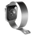 Pasek ze stali nierdzewnej Puro Milanese do Apple Watch 42 / 44 / 45 / 49 mm - srebrny