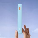 Powerbank Baseus Airpow 20W 20000mAh z białym kablem Baseus Simple Series USB-A - USB-C 50cm - niebieski