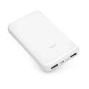 Powerbank Puro White 10000mAh 12W 2xUSB-A  + USB-C - biały