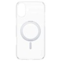 Etui CARE by PanzerGlass Feature Kickstand Case z MagSafe na iPhone 16 Plus - srebrne