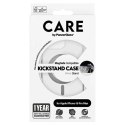 Etui CARE by PanzerGlass Feature Kickstand Case z MagSafe na iPhone 16 Pro Max - srebrne
