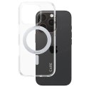 Etui CARE by PanzerGlass Feature Kickstand Case z MagSafe na iPhone 16 Pro - srebrne