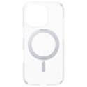 Etui CARE by PanzerGlass Feature Kickstand Case z MagSafe na iPhone 16 Pro - srebrne