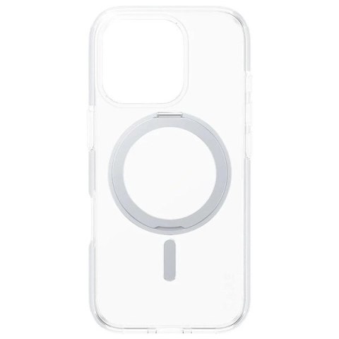 Etui CARE by PanzerGlass Feature Kickstand Case z MagSafe na iPhone 16 Pro - srebrne Etui CARE by PanzerGlass Feature Kickstand Case z MagSafe na iPhone 16 Pro - srebrne