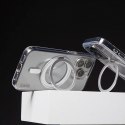 Etui CARE by PanzerGlass Feature Kickstand Case z MagSafe na iPhone 16 Pro - srebrne