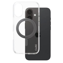 Etui CARE by PanzerGlass Feature Kickstand Case z MagSafe na iPhone 16 - czarne