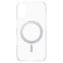 Etui CARE by PanzerGlass Feature Kickstand Case z MagSafe na iPhone 16 - srebrne