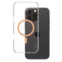 Etui CARE by PanzerGlass Flagship Case z MagSafe na iPhone 16 Pro Max - pomarańczowe
