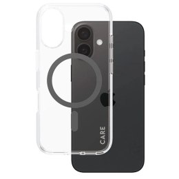 Etui CARE by PanzerGlass Flagship Case z MagSafe na iPhone 16 - czarne