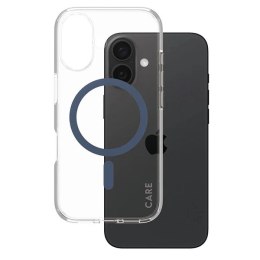 Etui CARE by PanzerGlass Flagship Case z MagSafe na iPhone 16 - niebieskie