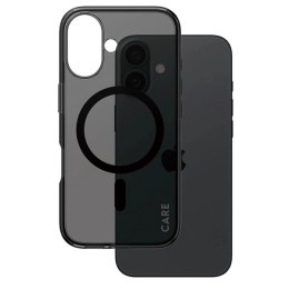 Etui CARE by PanzerGlass Flagship Case z MagSafe na iPhone 16 - półprzezroczyste