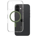 Etui CARE by PanzerGlass Flagship Case z MagSafe na iPhone 16 - zielone