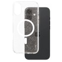 Etui CARE by PanzerGlass Flagship Star Lit Case z MagSafe na iPhone 16 Plus - białe