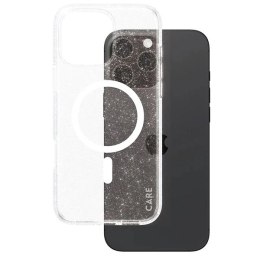 Etui CARE by PanzerGlass Flagship Star Lit Case z MagSafe na iPhone 16 Pro Max - białe