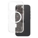 Etui CARE by PanzerGlass Flagship Star Lit Case z MagSafe na iPhone 16 Pro - białe