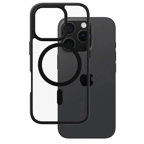 Etui CARE by PanzerGlass Flagship Urban Case z MagSafe na iPhone 16 Pro - przezroczyste Etui CARE by PanzerGlass Flagship Urban Case z MagSafe na iPhone 16 Pro - przezroczyste