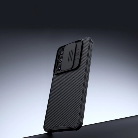 Etui Nillkin CamShield Pro Case do Samsung Galaxy A55 z osłoną na aparat - czarne Etui Nillkin CamShield Pro Case do Samsung Galaxy A55 z osłoną na aparat - czarne
