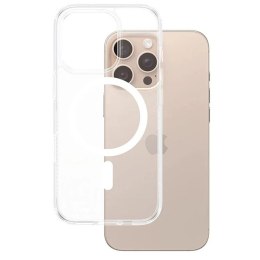 Etui PanzerGlass HardCase z MagSafe na iPhone 16 Pro Max - białe