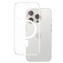 Etui PanzerGlass HardCase z MagSafe na iPhone 16 Pro - białe
