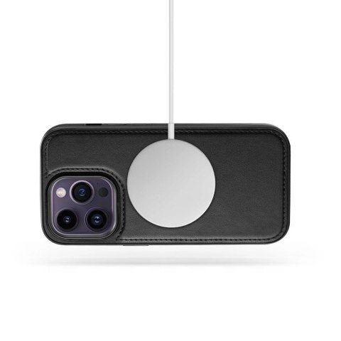 Etui Tech-Protect Wallet MagSafe z portfelem na iPhone 16 - czarne Etui Tech-Protect Wallet MagSafe z portfelem na iPhone 16 - czarne