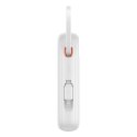 Powerbank Baseus QPow 2 30W 10000mAh z wbudowanymi kablami USB-C - biały
