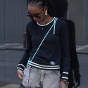 Smycz silikonowa Stoyobe Phone Lanyard do telefonu - niebieska