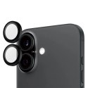 Szkło hartowane PanzerGlass Hoops Black Lens Protector na aparat do iPhone 16 / 16 Plus