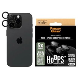 Szkło hartowane PanzerGlass Hoops Ceramic Lens Protector na aparat do iPhone 16 Pro / 16 Pro Max