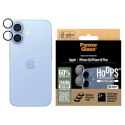 Szkło hartowane PanzerGlass Hoops Transparent Lens Protector na aparat do iPhone 16 / 16 Plus