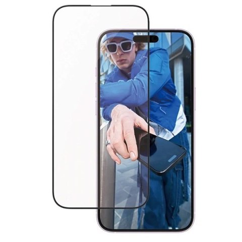 Szkło hartowane PanzerGlass Screen Protector Aluminum Frame Ultra-Wide Fit z aluminiową ramką na iPhone 16 Plus Szkło hartowane PanzerGlass Screen Protector Aluminum Frame Ultra-Wide Fit z aluminiową ramką na iPhone 16 Plus