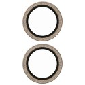Szkło hartowane SAFE by PanzerGlass na aparat do iPhone 16 / 16 Plus - złote