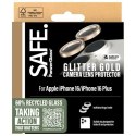 Szkło hartowane SAFE by PanzerGlass na aparat do iPhone 16 / 16 Plus - złote