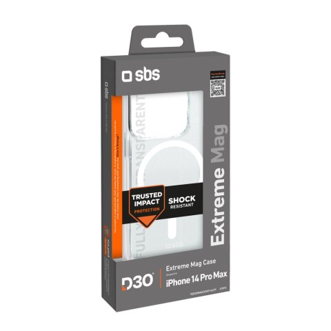 Etui SBS D3O MagSafe do iPhone 14 Pro Max - przezroczyste Etui SBS D3O MagSafe do iPhone 14 Pro Max - przezroczyste
