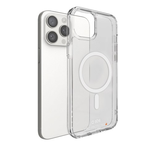 Etui SBS D3O MagSafe do iPhone 15 Pro - przezroczyste Etui SBS D3O MagSafe do iPhone 15 Pro - przezroczyste