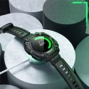 Etui Supcase IBLSN ArmorBOX & Tempered Glass 2-PACK na Samsung Galaxy Watch Ultra (47 MM) - czarne