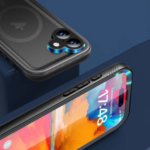 Etui Tech-Protect ShellBox MagSafe IP68 na iPhone 16 Pro Max - czarne Etui Tech-Protect ShellBox MagSafe IP68 na iPhone 16 Pro Max - czarne