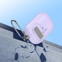 Etui Tech-Protect Slim Hook z karabińczykiem na Apple AirPods Pro 1 / 2 - fioletowe