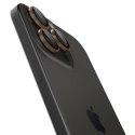 Osłona Aparatu Spigen Optik Pro GLAS.TR "EZ FIT" Camera Protector 2-PACK na iPhone 16 Pro / Pro Max - brązowa