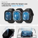 Szkło hybrydowe Spigen Elite Shield "EZ FIT" 2-PACK na Apple Watch 10 (42 MM) - przezroczyste