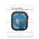 Szkło hybrydowe Spigen Elite Shield "EZ FIT" 2-PACK na Apple Watch 10 (46 MM) - przezroczyste