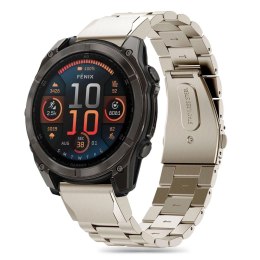 Bransoletka Tech-Protect Stainless na Garmin Fenix 5 / 6 / 6 PRO / 7 / 8 (47 MM) / E - tytanowe