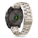 Bransoletka Tech-Protect Stainless na Garmin Fenix 5 / 6 / 6 PRO / 7 / 8 (47 MM) / E - tytanowe
