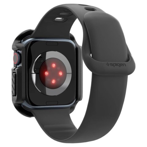 Etui Spigen Tough Armor na Apple Watch 10 46 mm - czarne Etui Spigen Tough Armor na Apple Watch 10 46 mm - czarne
