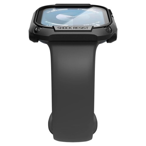 Etui Spigen Tough Armor na Apple Watch 10 46 mm - czarne Etui Spigen Tough Armor na Apple Watch 10 46 mm - czarne