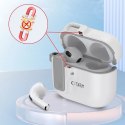 Etui Tech-Protect Slim Hook na AirPods 4 - białe
