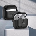 Etui Tech-Protect Slim Hook na AirPods 4 - czarne