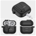 Etui Tech-Protect Slim Hook na AirPods 4 - czarne